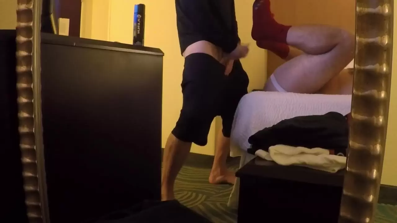 Straight Anonymous Stealthing College Guy on Hidden Cam Hotel Bareback Fuck watch online photo image