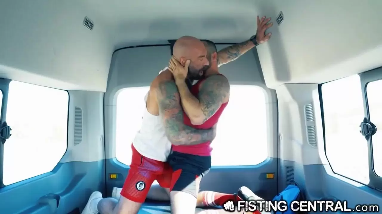 Older Dad Copulates and Fist Latino Hitchhiker - Fistingcentral