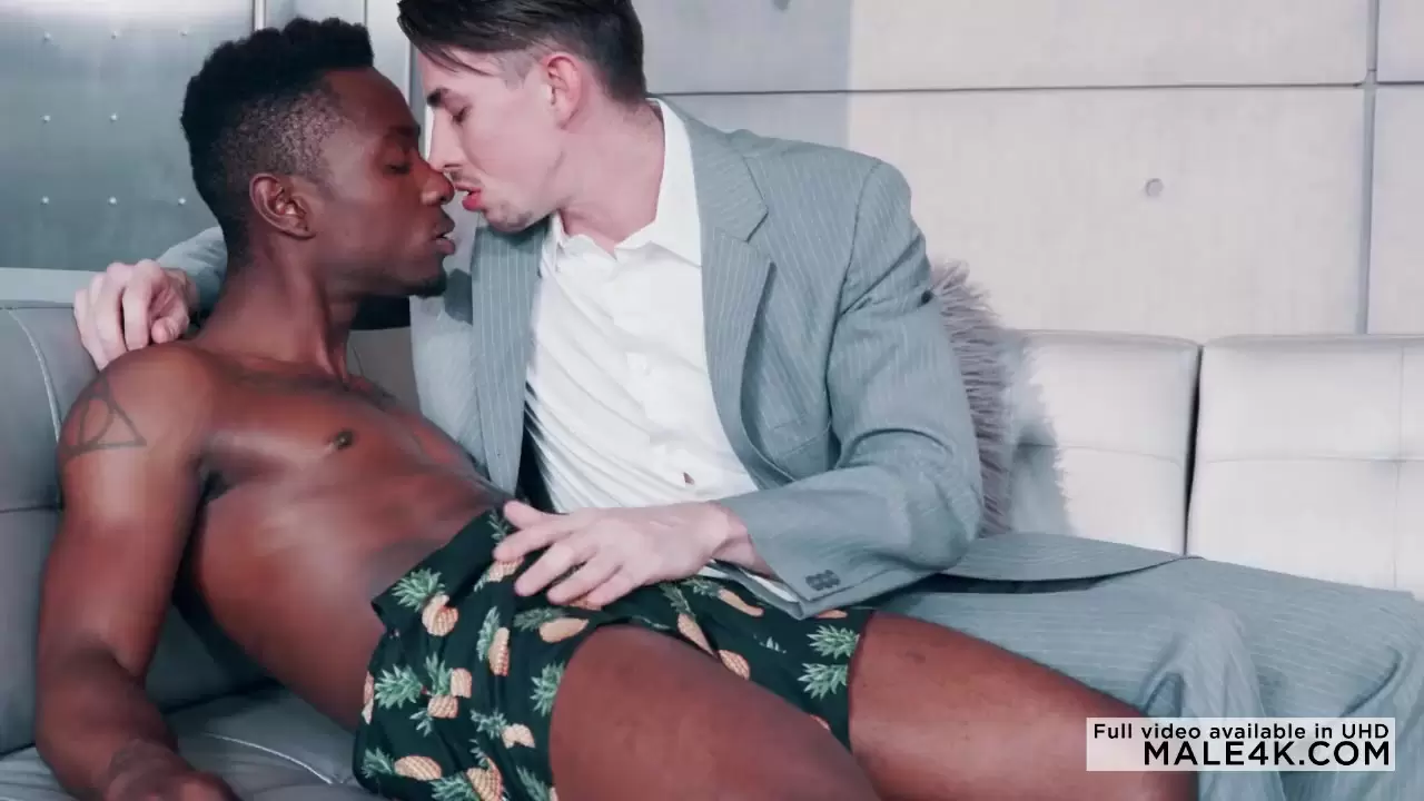 Stylish Interracial Gay Porn watch online pic