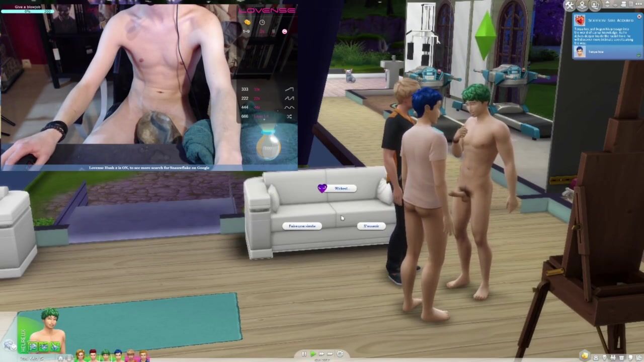 Marpeet Hot Sex Com - Sims 4 - my Hero Academia - Sex Scene between Deku x Tenya - Streamer Faps  - Video Game / Hentai watch online