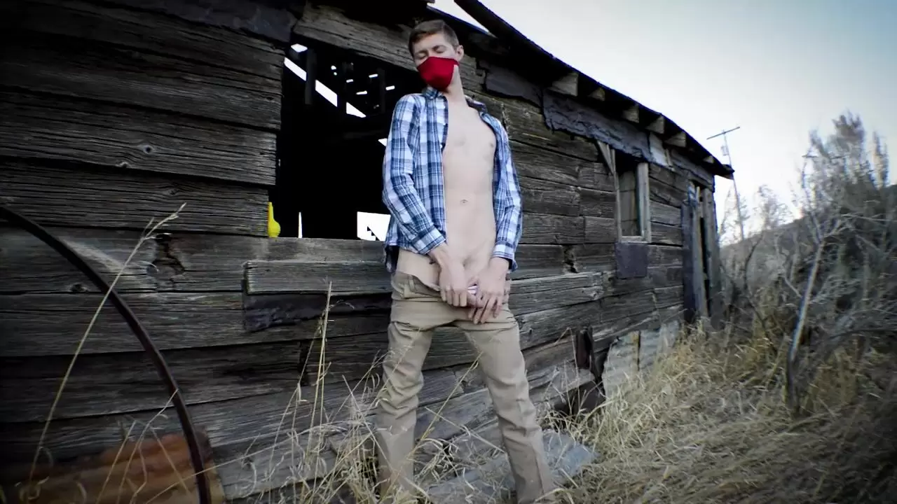 Farmers Son Gets Nasty Hiding Behind the Old Family Barn! watch online image