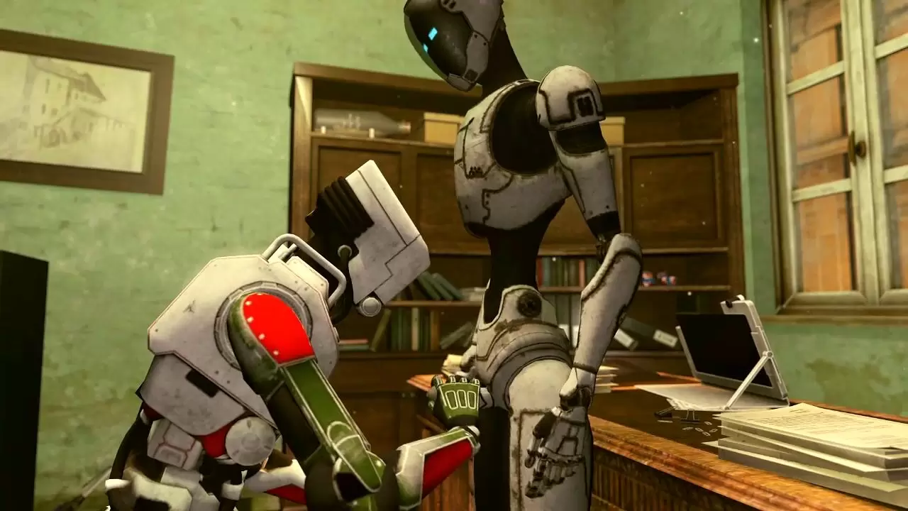Xxx Com Robot Man - The Unvirgin - Post Apocalyptic Gay Robot Sex Ed!! watch online