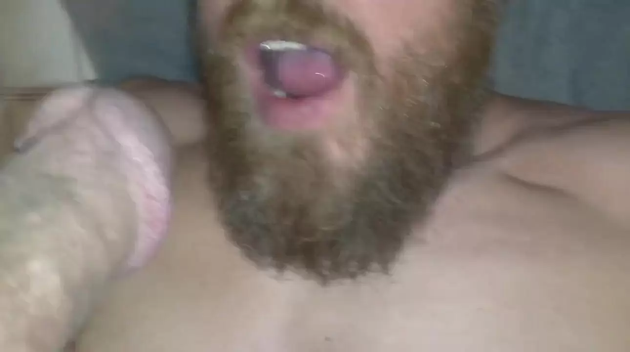 Monster Cock Stud with Beard Deep Throat, Piss, and Cum watch online
