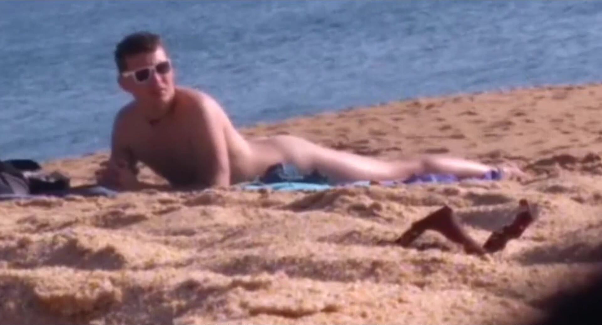 SPY CAM on A NUDE GAY BEACH!!! THE BEST MOMENTS! Compilation! Hidden camera watch online image