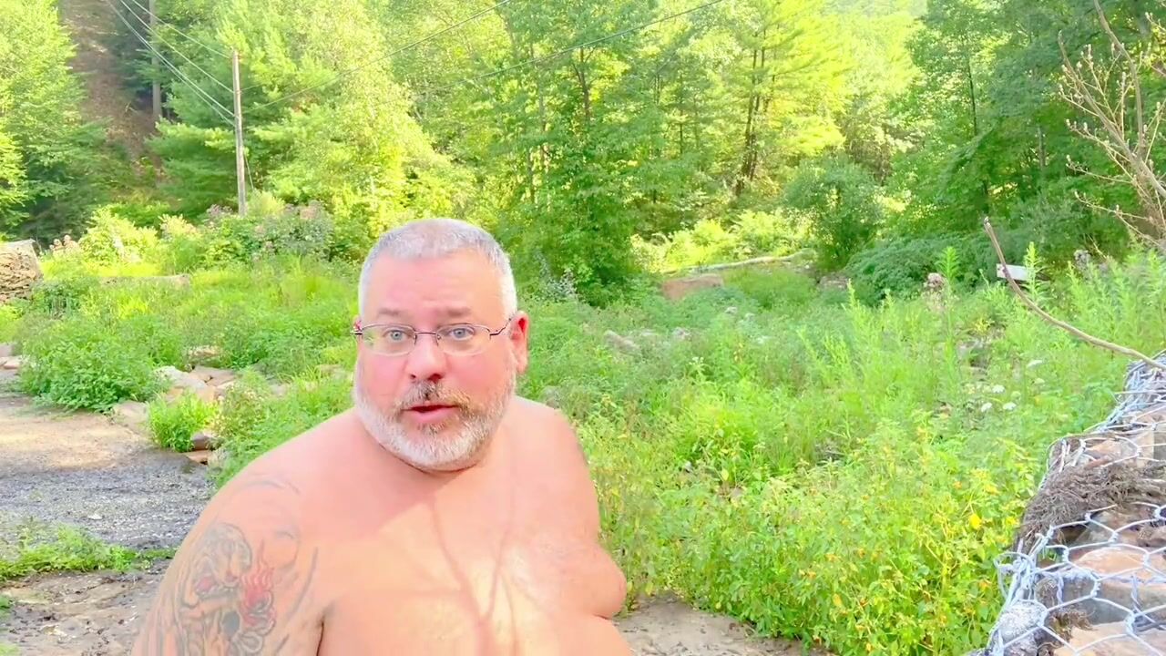 Firefighter Daddy has fun on his lunch break in the woods watch online