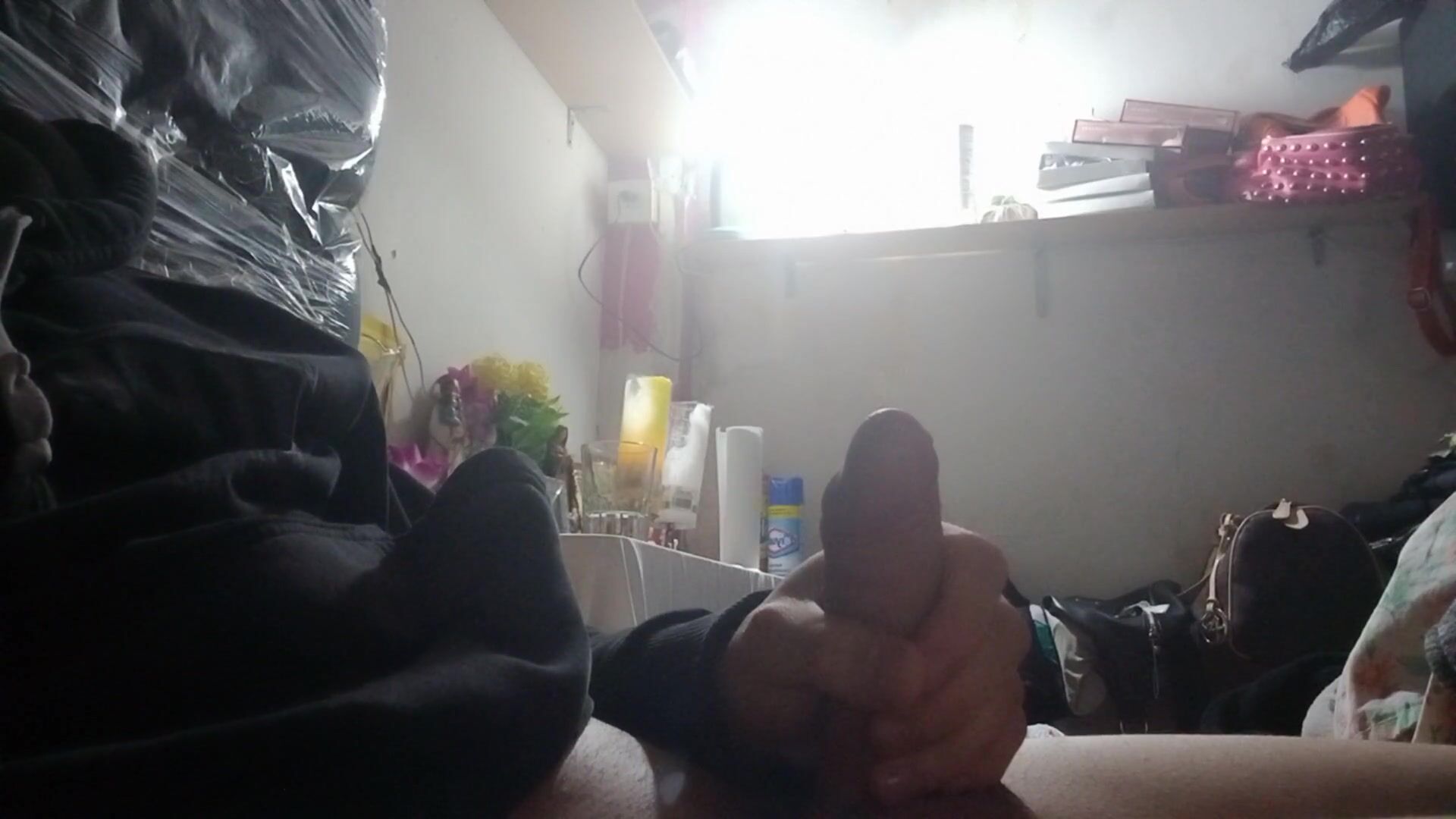 Latino Papi is shown before a camera for porn hub and is sexy about to  throw semen pov oh