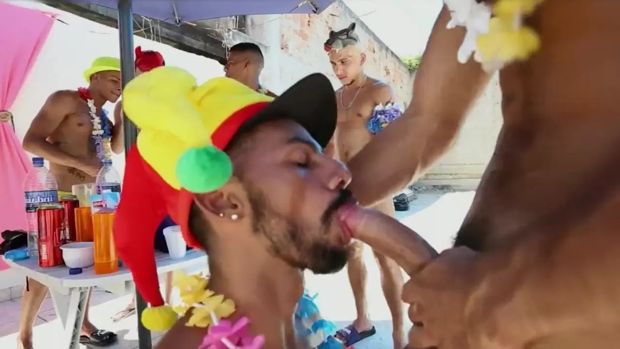 Brazilian gay pool party watch online image